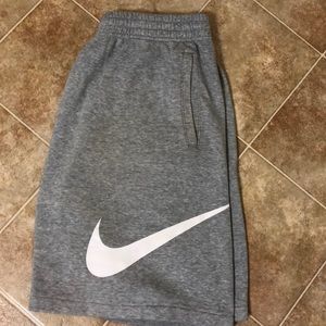 Grey Nike Sportswear shorts, size Large